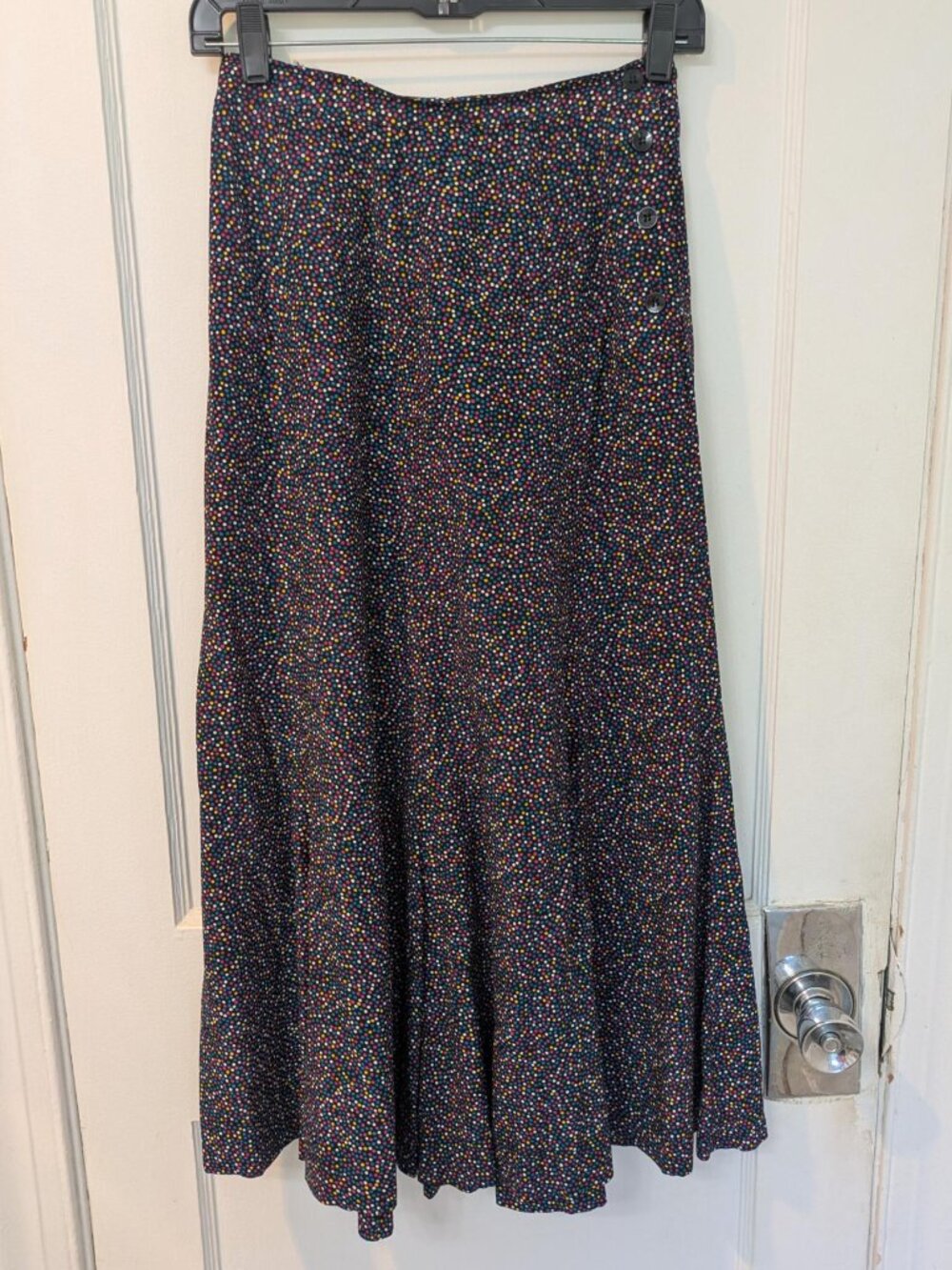 Russ Vintage Polkadot Maxi Skirt - Size 6